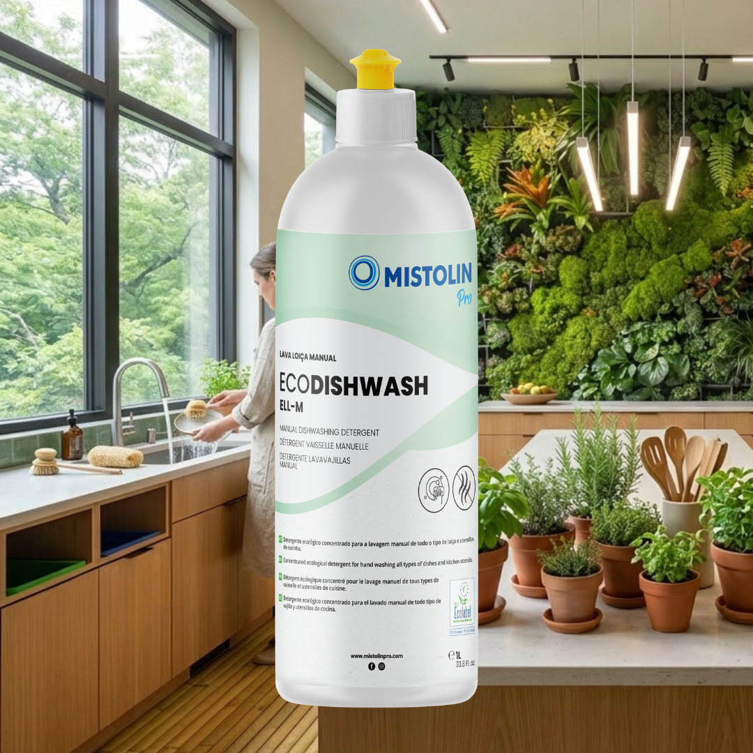 ECO Dishwash ELL-M Lava Loiça Manual 1LT - Mistolin PRO