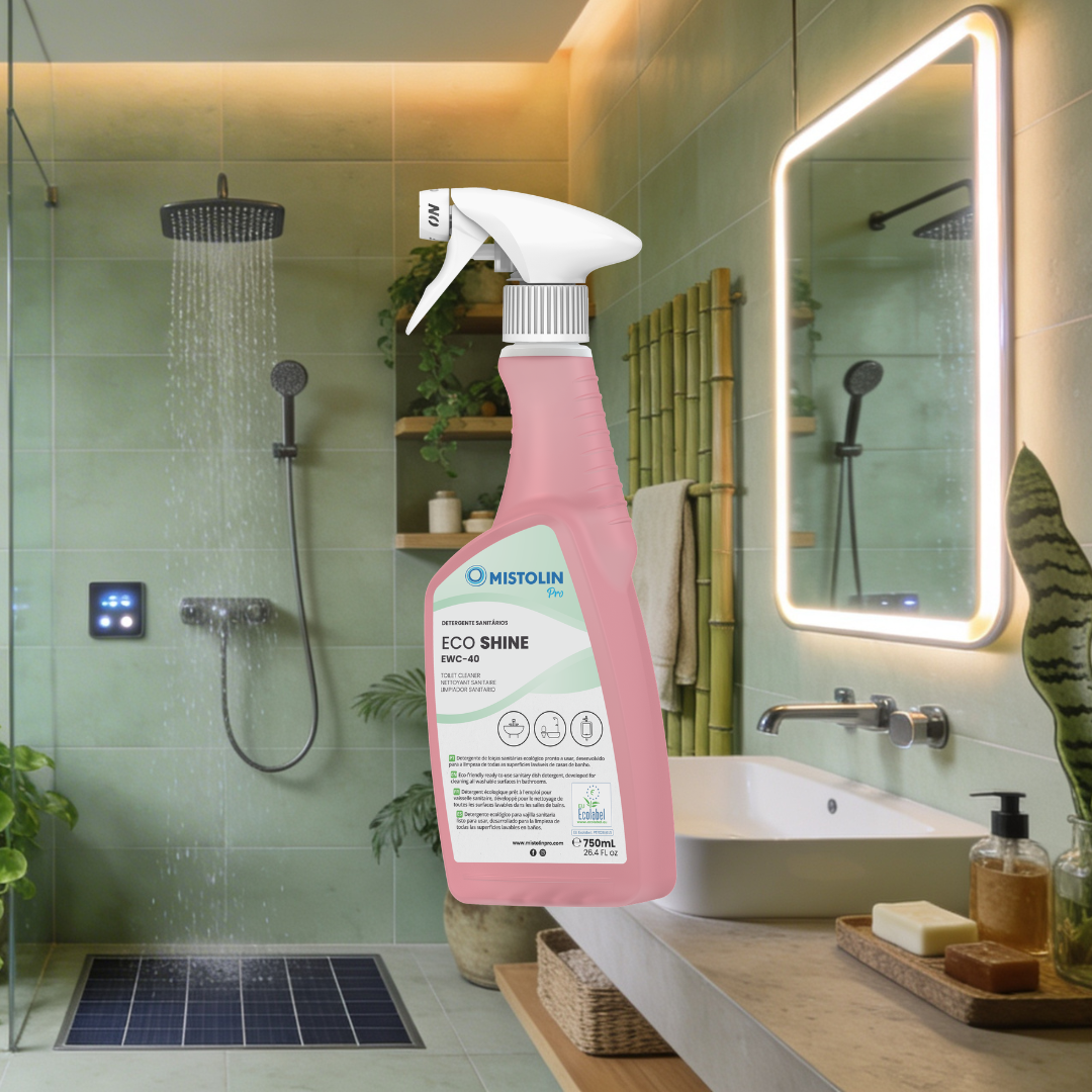 ECO Shine EWC-40 Detergente Sanitários 750mL - Mistolin PRO