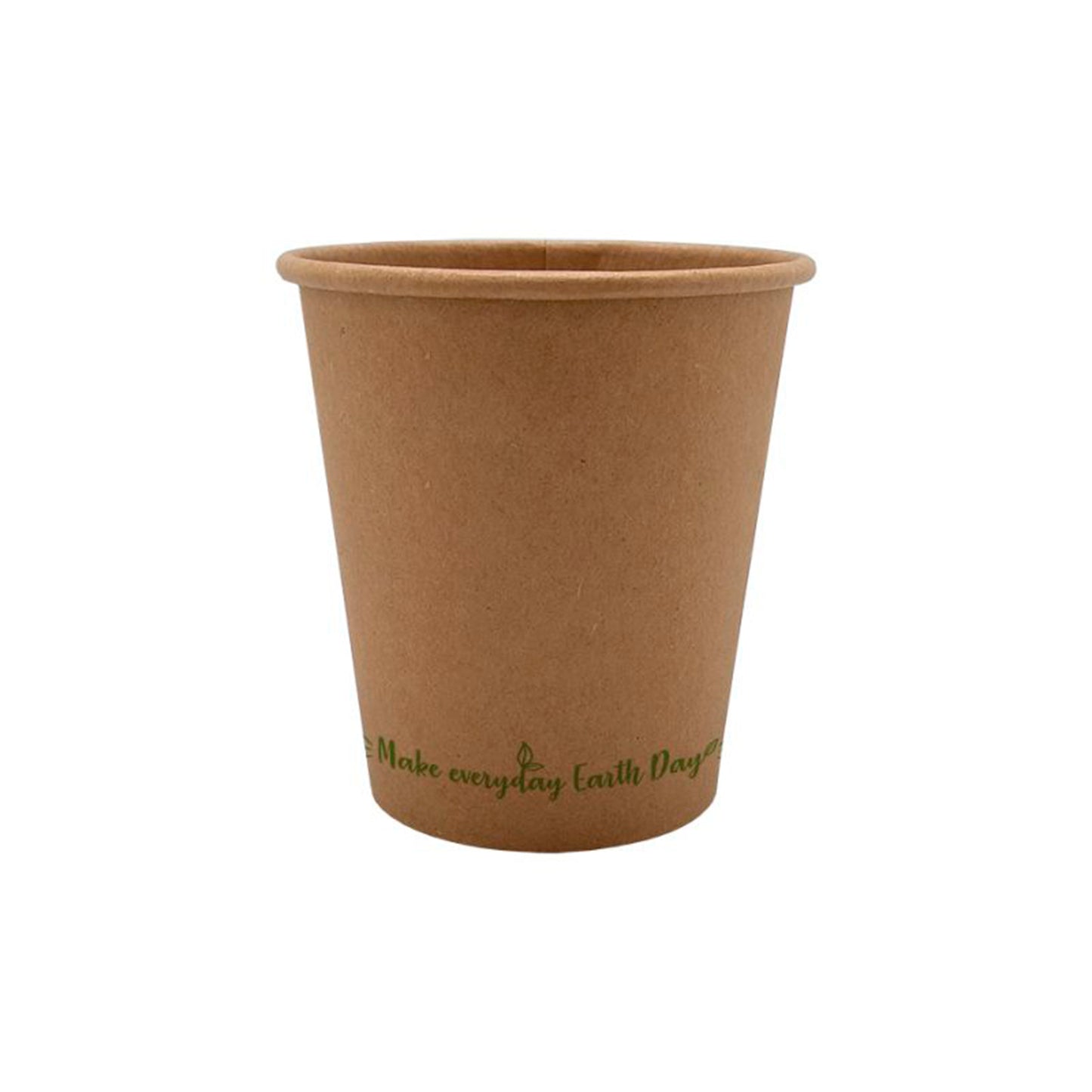 Copo de papel kraft 240 ml (8 oz) em pack de 50 para serviço rápido