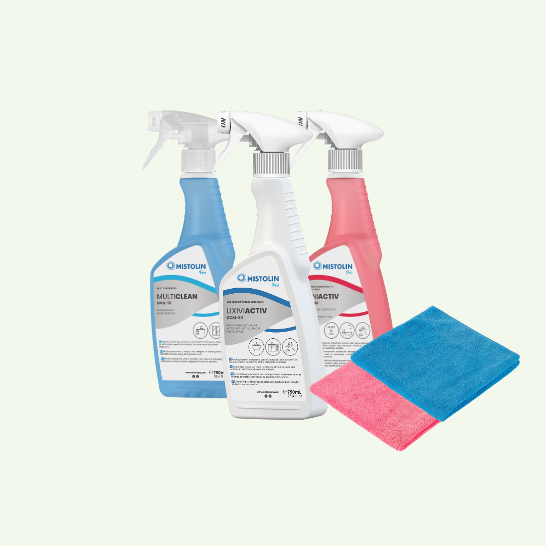 Pack Profissional WC Clean – solução completa para casas de banho