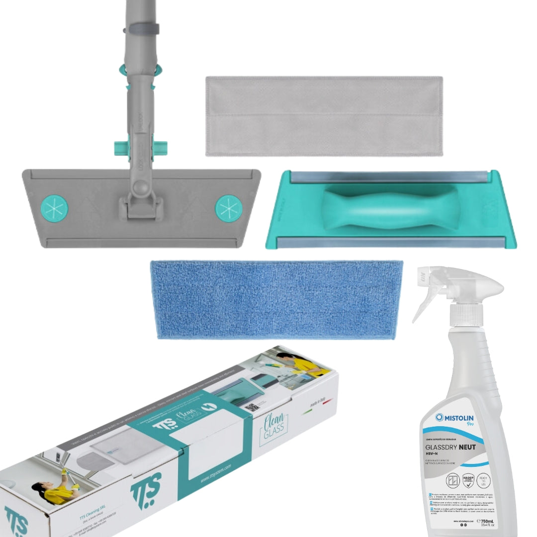 PACK CLEAN GLASS KIT PRO