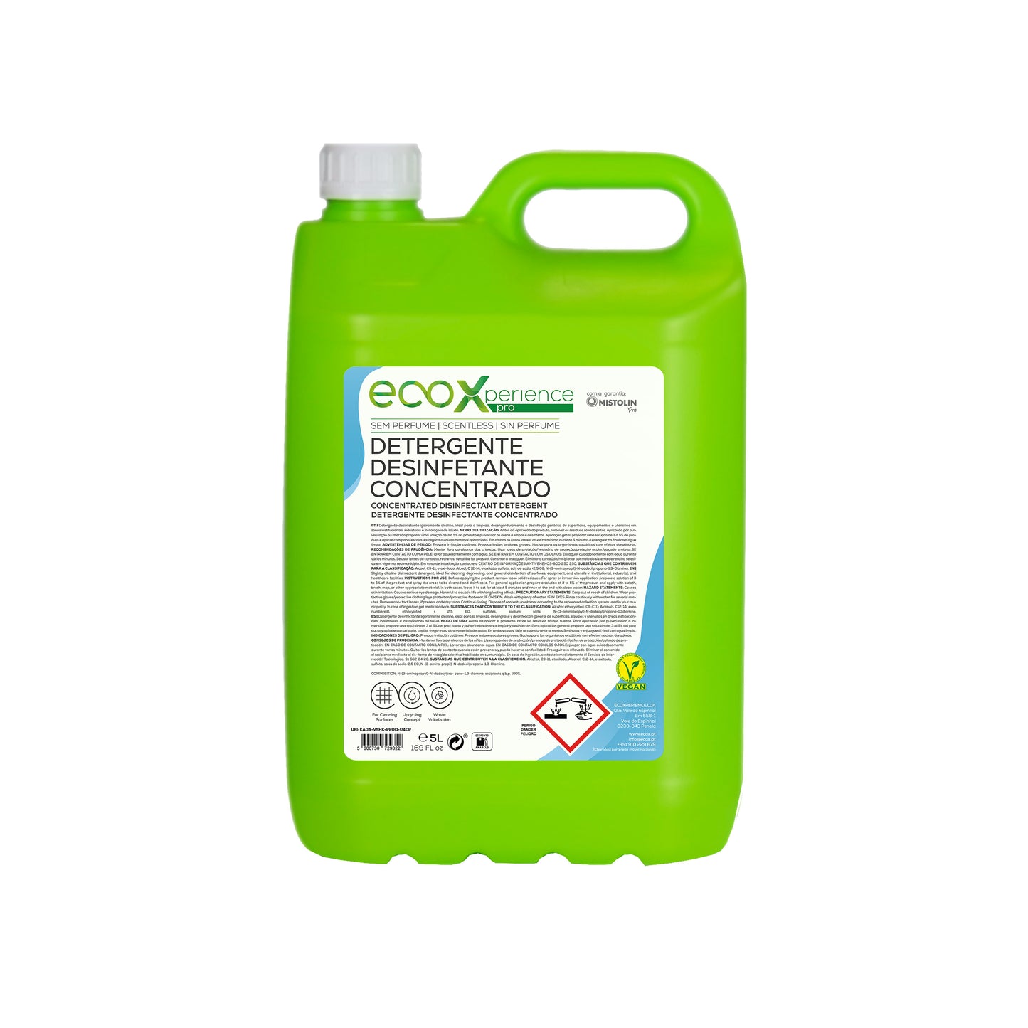 Detergente Desinfetante Concentrado 5LT | ECOXPRO