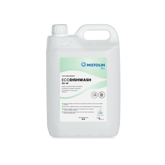 ECO Dishwash ELL-M Lava Loiça Manual 5L - Mistolin PRO