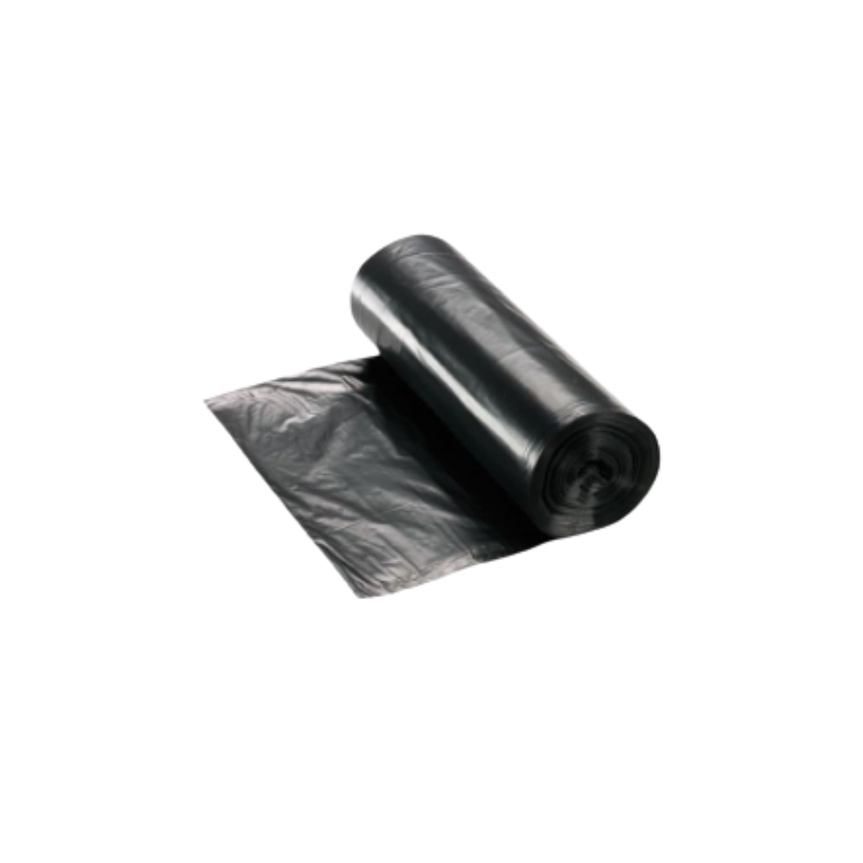 Sacos do lixo pretos G.150, para 150L, adequados para retenção de resíduos de uso doméstico ou industrial.  Os sacos vêm em formato de rolo. 90*120CM