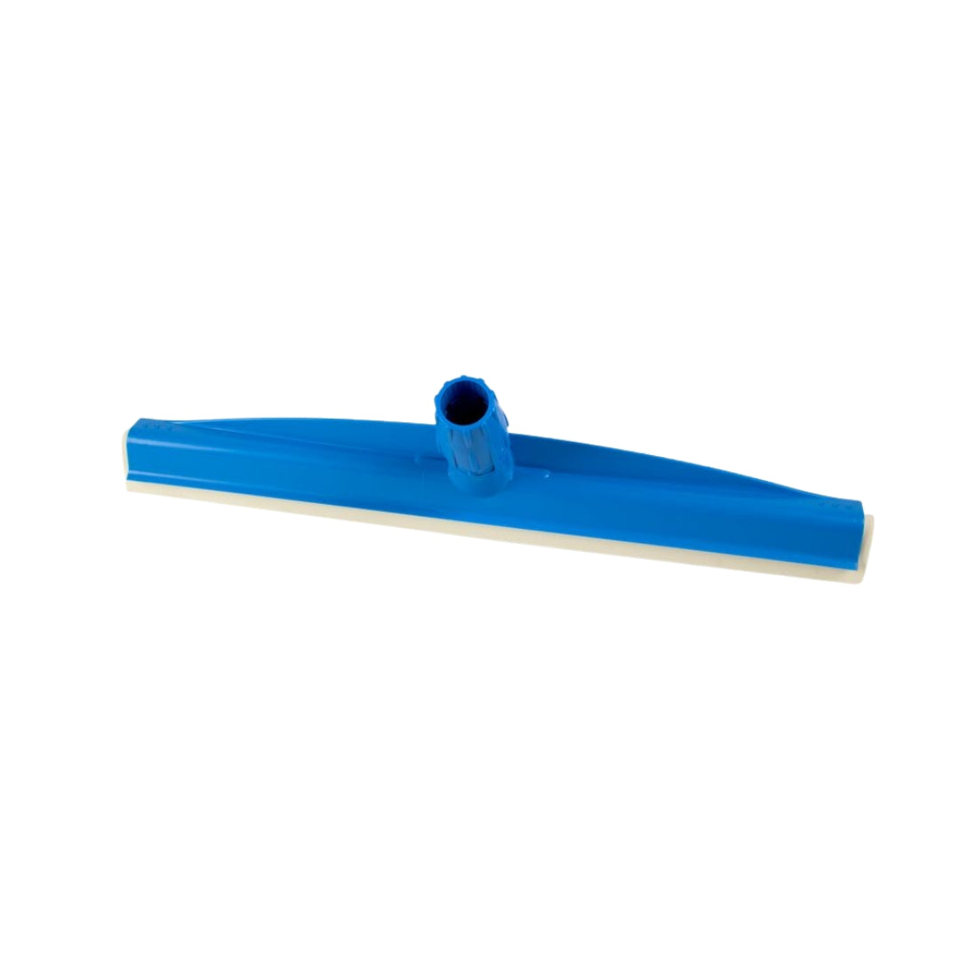 Rodo azul com dupla lâmina de borracha para uma secagem mais eficaz. Bastante resistente. Equipado com porca de argola para puxadores Ø 21-25 mm. 45CM
